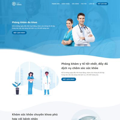 Theme wordpress nha khoa 02