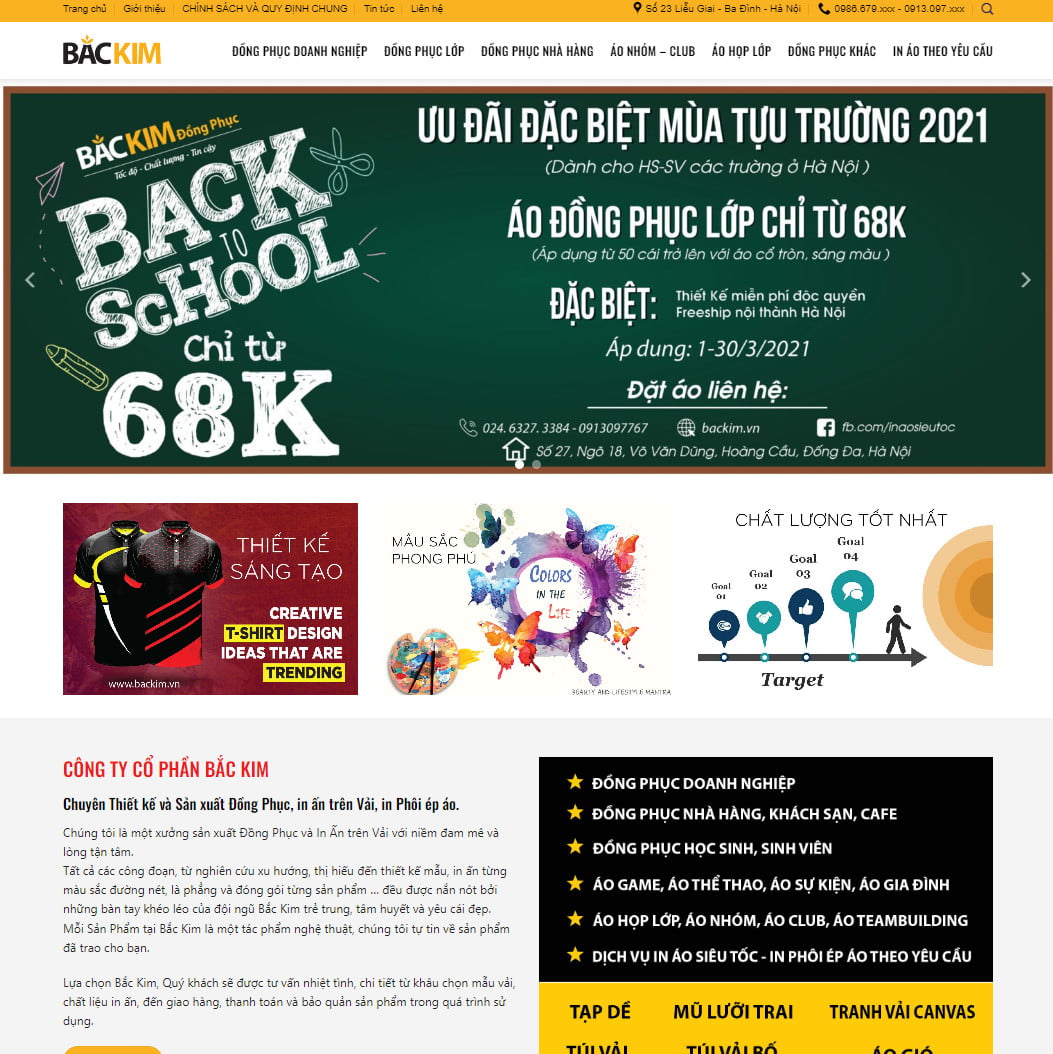 Theme wordpress đồng phục 01