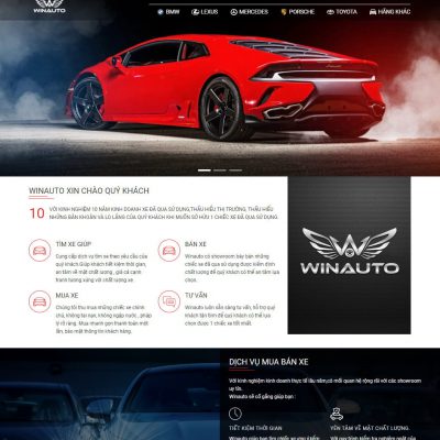 Theme wordpress bán xe hơi cũ