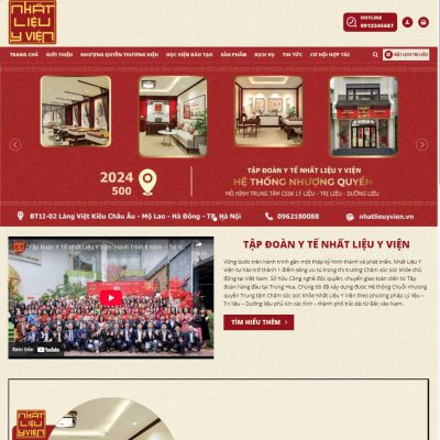 Theme wordpress y viện , phòng khám chữa bệnh y học cổ truyền